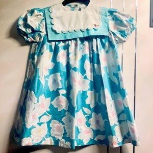 Vintage 1980 Pinafore Dress 6X NWT